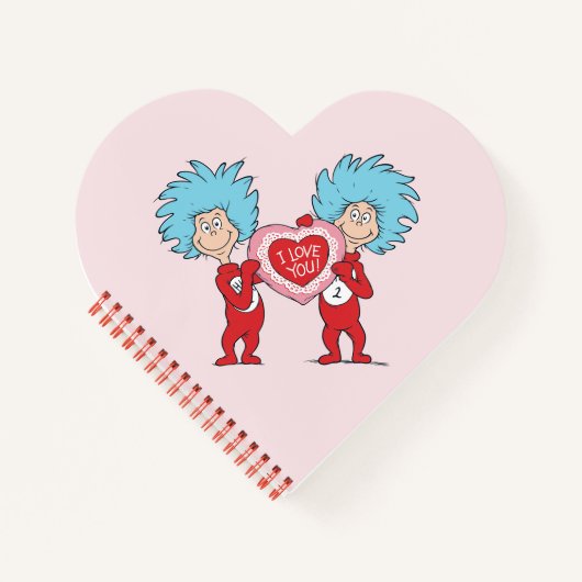 Die eine Sache zwei ich Liebe Sie Notizblock (Vorderseite)