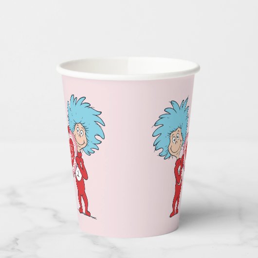 Die eine Sache zwei ich Liebe Sie Pappbecher (Links)