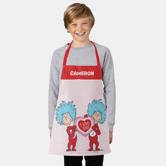 Die eine Sache zwei ich Liebe Sie Schürze (Getragen)