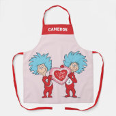 Die eine Sache zwei ich Liebe Sie Schürze (Vorderseite)