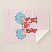 Die eine Sache zwei ich Liebe Sie Sherpadecke (Vorderseite (Horizontal))