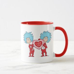 Die eine Sache zwei ich Liebe Sie Tasse