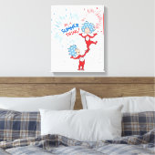 Die eine Sache zwei ist die Sommerpause Leinwanddruck (Insitu (Schlafzimmer))