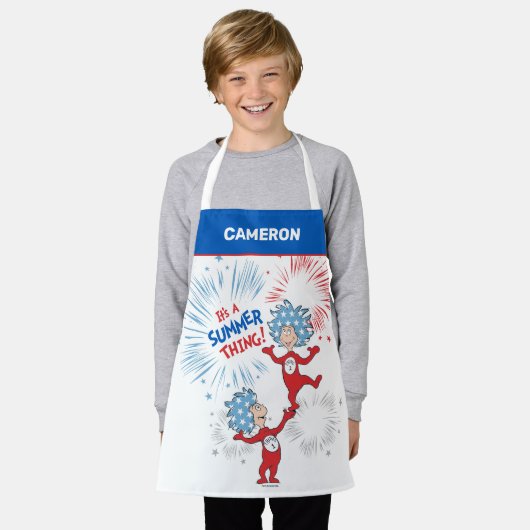 Die eine Sache zwei ist die Sommerpause Schürze (Getragen)