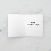 Die eine-Tag-alt Person des Vaters Karte (Innenseite)