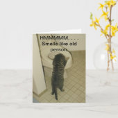 Die eine-Tag-alt Person des Vaters Karte (Gelbe Blume)