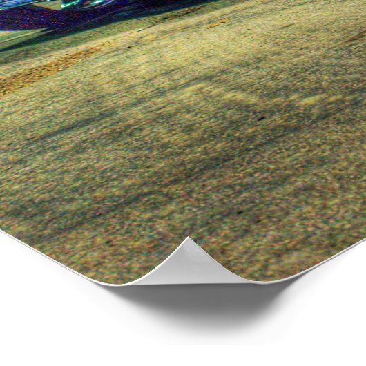 die einen rosa Cadillac Liebe haben Poster (Ecke)