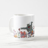 Die einfachen die Form-Tasse des Dummkopfs Kaffeetasse (Vorderseite Links)