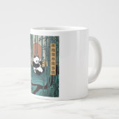 Die einfachen Dinge verkörpern Jumbo-Tasse (Vorderseite Rechts)