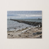 Die Einfahrt am Montauk Point Puzzle (Horizontal)