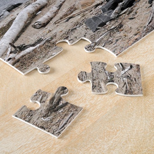 Die Einfahrt am Montauk Point Puzzle (Seite)