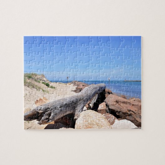 Die Einfahrt am Montauk Point Puzzle (Horizontal)