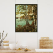 Die Einfahrt, der Spit-Fire-See, die Berge von Adi Poster (Küche)