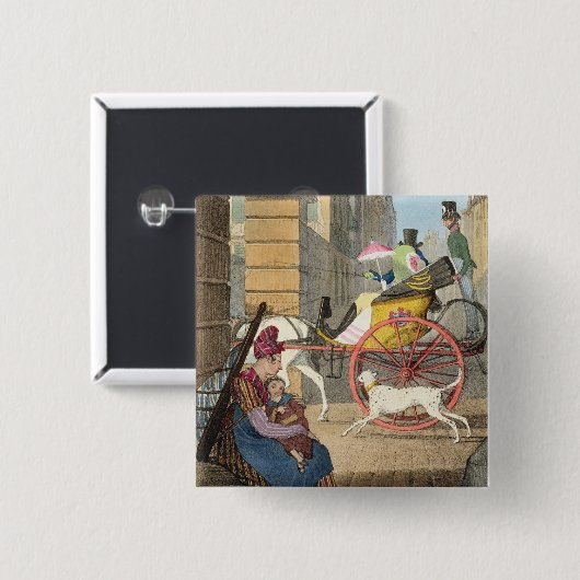 Die Einfahrt, von 'Twenty-four Themen, Button (Vorne & Hinten)