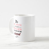 Die Einflüsse eines guten Lehrers können niemals Kaffeetasse (Vorderseite Links)