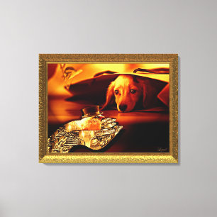 Die Einführung ummantelte Canvas Leinwanddruck