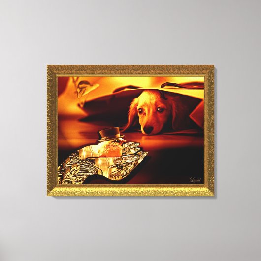 Die Einführung ummantelte Canvas Leinwanddruck (Vorderseite)