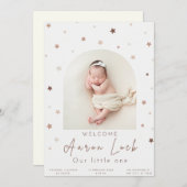 Die Einführung unseres kleinen Wunders: [Name des Ankündigung (Vorne/Hinten)