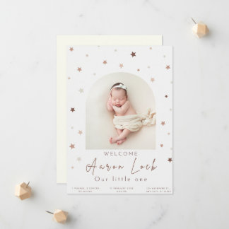 Die Einführung unseres kleinen Wunders: [Name des  Ankündigung