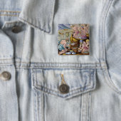 Die Eingeborenen, die für riesige Muscheln auf dem Button (Beispiel)
