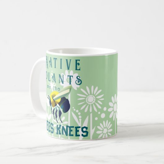 Die einheimischen Pflanze sind Bienenknochen Kaffeetasse (Vorderseite Links)