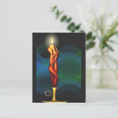 Die Einheit von zwei Postkarte (Stehend Vorderseite)