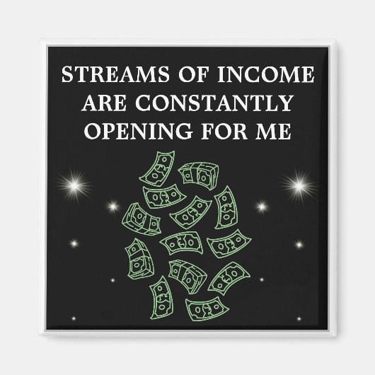 Die Einkommensströme öffnen sich immer weiter. Magnet (Vorne)