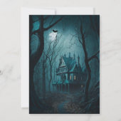 Die einladende Halloween-Party Einladung (Rückseite)