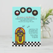 Die Einladung der 45-jährigen Geburtstagsparty (Stehend Vorderseite)