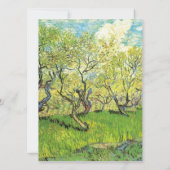 Die Einladung der Eltern von Braut, van Gogh Orcha (Rückseite)