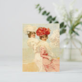 DIE EINLADUNG DER FREUNDINNEN DER FRAUEN-FRAUEN (Stehend Vorderseite)