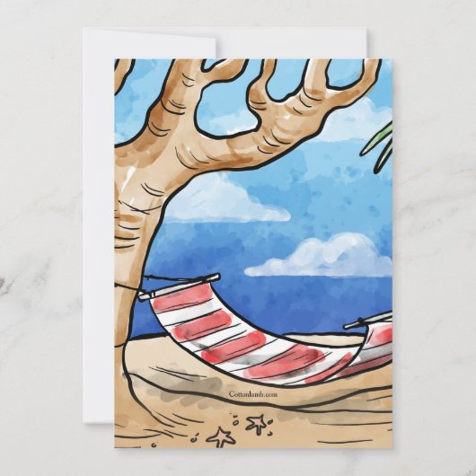 Die Einladung der Hängematte (Rückseite)