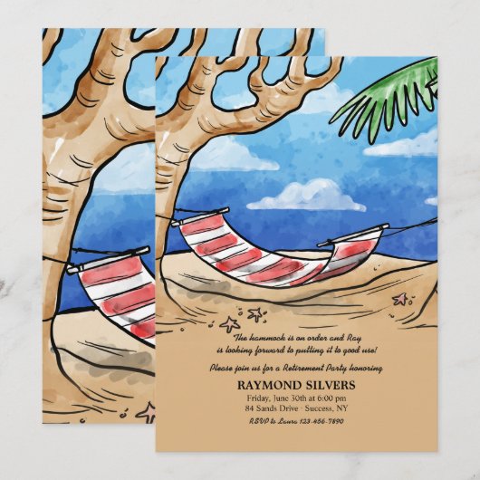 Die Einladung der Hängematte (Vorne/Hinten)