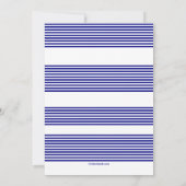 Die Einladung des Abschlusses Tassel (Rückseite)