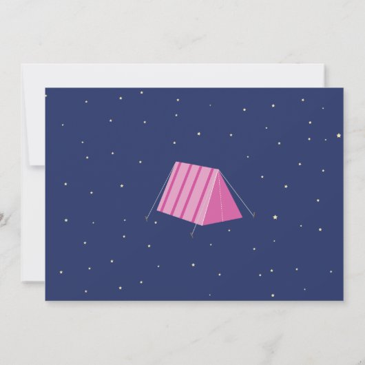 Die Einladung des Glamping (Rückseite)