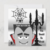 Die Einladung des Grafen Custom Halloween (Vorderseite)