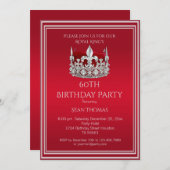 Die Einladung des King's Ruby Red Crown Man zum Ge (Vorne/Hinten)