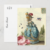 die Einladung Postkarte (Vorne/Hinten)