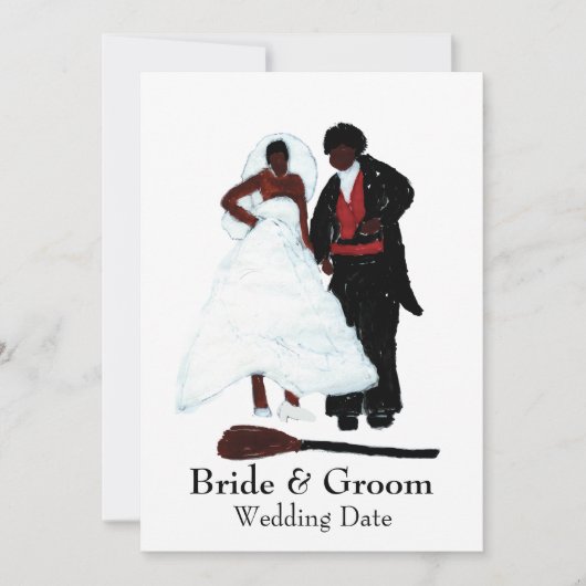 Die Einladung springen (Vorderseite)