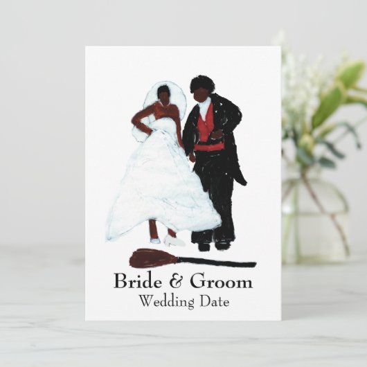 Die Einladung springen (Stehend Vorderseite)