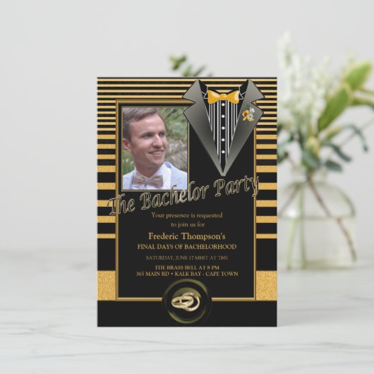 Die Einladung von Gatsby Bachelor (Stehend Vorderseite)