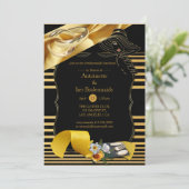 Die Einladung von Gatsby Bridesmaid (Stehend Vorderseite)