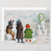 Die Einladung von Snowman (Vorne/Hinten)