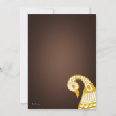 Die Einladung von Swan Golden Brown (Rückseite)