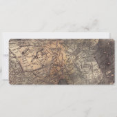 Die Einladung zu einem Baby-Baby-Duschbad (Rückseite)