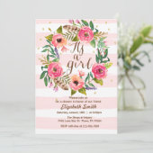 Die Einladung zu einer Mädchendusche (Stehend Vorderseite)