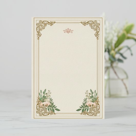 Die Einladung zu einer Zierhochzeit Blüht (Stehend vorne)