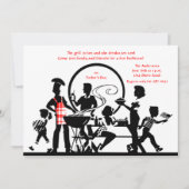 Die Einladung zum Cookout (Vorderseite)