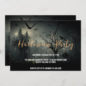 Die Einladung zum Halloween-Party Ansammlung (Vorne/Hinten)