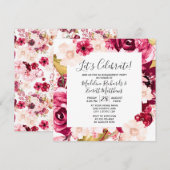 Die Einladung zur Begegnungspartei "Floral Let's C (Vorne/Hinten)